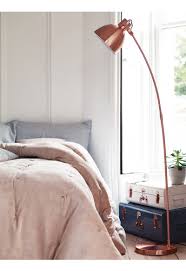 Elba Copper Floor Lamp Copper Floor Lamp Floor Lamp Bedroom Floor Lamps Living Room