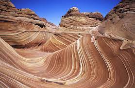 Rippling sand dunes frozen in the arizona rock. The Wave Arizona Wikipedia