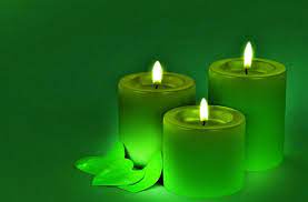 Helping Your Money Spells To Manifest Part A Green Candle Candles Green Aesthetic