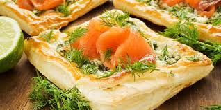Tartelettes Au Chevre Et Saumon Fume Recette Saumon Fume Recette Italienne Saumon