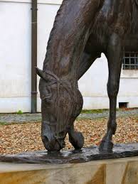 Equestrian statue of Thomas Masaryk in Lany Czech Republic