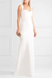 White Crepe Gown Victoria Beckham Victoria Beckham Gowns Gowns Nice Dresses