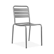Paris Grey Metal Stackable Side Chair Set Of 4 Stackable Dining Chairs Side Chairs Dining Metal Dining Chairs