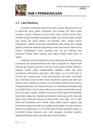Contoh Tugas Proposal Pengelolaan Proyek Si