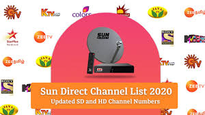Directv packages let you watch the hottest movies, golden classics, and shows every week with directv. Sun Direct Channel List 2021 Updated Channel Numbers Sd And Hd