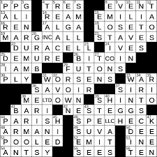 Somehow, we all remembered their names and got emotionally invested in their fate. 1231 20 Ny Times Crossword 31 Dec 20 Thursday Nyxcrossword Com