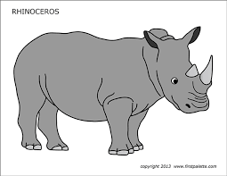 Download this adorable dog printable to delight your child. Rhinoceros Free Printable Templates Coloring Pages Firstpalette Com
