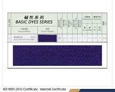 Hình ảnh về fabric dyed with Basic Violet 5BN
