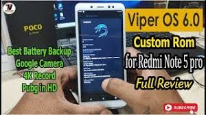 32 гб, 64 гб, 128 гб. Viper Os 6 0 Android 9 Pie Custom Rom On Redmi Note 5 Pro Full Review Youtube