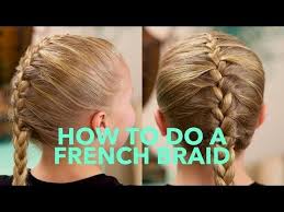 It's the building block for all my easy hairstyles because you can always do it in your own hair. How To Do A Simple French Braid Basic Braids Easy French Braid French Braids Tutorial French Braid Hairstyles
