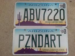 The fee for a personalized az license plate is $26.52 plus standard registration fees. The Cactus On Arizona License Plates Is Absent When A Plate Is Personalized Imgur
