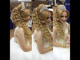 تسريحات عرايس 2017 فخمة وعصرية Youtube Princess Wedding Dresses Hair Styles Princess Hairstyles