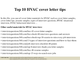 Resume format pick the right resume format for your situation. Top 10 Hvac Cover Letter Tips