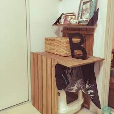 リビング ワトコオイルダークウォルナット フォトフレーム 猫トイレカバー ネコ などのインテリア実例 2015 06 27 22 00 06 roomclip ルームクリップ 猫 トイレ インテリア インテリア 収納