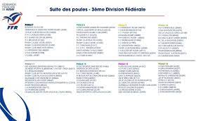 Un projet sportif construit autour des valeurs. Federale 3 Les Quatorze Poules De Federale 3 De 2019 2020 Sont Sorties Federale 3 2018 2019 Rugby Rugbyrama