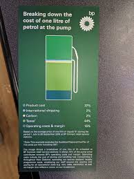 Oil company costs and margin on retail fuel includes all wholesale and retail costs to forex impact: Petrol Price Breakdown By Bp Newzealand