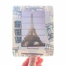 eiffel tower blinds card cards handmade paper crafts cards