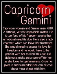 The capricorn woman and the cancer man are wonderfully compatible and complement each other. Capricorn Woman Gemini Man Gemini Man Capricorn Relationships Capricorn