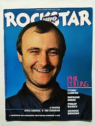 ROCKSTAR 59-1985 PHIL COLLINS-CYNDI LAUPER-DEPECHE MODE-PHILIP BAILEY-BENSON 