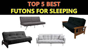 The modern futon or the western style of futon has evolved from this basic concept and is a bed with springs and knots that allow the upper part of it to be raised, converting the bed into a recliner or a sofa during the day. Best Futons For Sleeping 2019 2020 Youtube