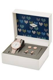 Fossil Kadin Kol Saati Kupe Set Https Modasto Com Kadin Aksesuar Taki Saat Ct34 Saat Deri Saat Deri Bayan Saatleri