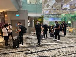 South africa vs sri lanka, 1st test highlightssouth africa vs sri lanka,sri lanka vs south africa,south africa,south africa vs sri lanka. In Pictures New Zealand Cricketers Leave For England Series And Icc World Test Champion Final