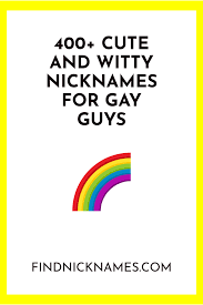 Pin On Nicknames For Boys
