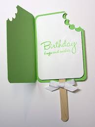 Birthday Card Ideas For Grandpa From Toddler Popsicle Card Birthday Cards Diy Kids Birthday Cards Birthday Cards For Mom