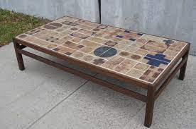 I tiled my patio in 2011, and i absolutely hated the entire experience. Coffee Table By Willy Beck With Ceramic Tile Top By Tue Poulsen At 1stdibs