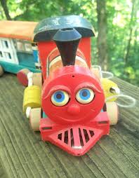 The invention of the training wheels revolutionized the market for children's bicycles, and this was the first huffman bicycle under the huffy brand. Fisher Price Huffy Puffy Toy Train 1963 Etsy