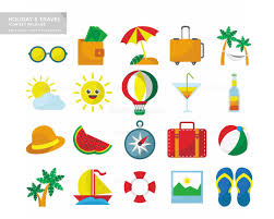 All city, state and country information is provided by riskline. Holiday Travel Icon Set Package Signs Symbols Indivstock
