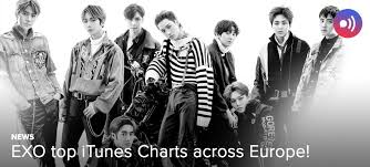 News Exo Top Itunes Charts Across Europe Unitedkpop
