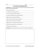 Australian Aboriginal Flag Worksheet Flag Day Activity Aboriginal Flag History Curriculum Activity Sheets