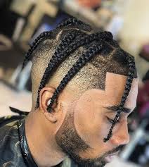 Boxer Braids And Cornrows Are The Perfect Options Of Braids For Men With Short Hair Yoo Wat In 2020 Mens Braids Hairstyles Box Braids Men Dreadlock Hairstyles For Men