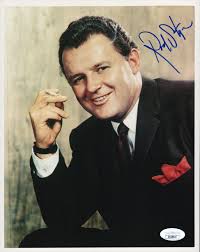 Rod Steiger Signed Photo 8x10, JSA and PSA Letter Double Certified Aut