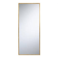 Antique Brass Leaning Full Length Sana Floor Mirror V1 Leaner Mirror Floor Mirror Hanging Wall Mirror