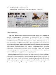 Check spelling or type a new query. Isu 2 Kilang Guna Logo Halal Palsu Diserbu