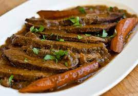 Onion Braised Beef Brisket Once Upon A Chef Recipe Brisket Recipes Recipes Braised Beef