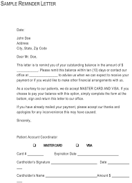 Sample Payment Reminder Letter Lettering Free Email Templates Printable Invoice