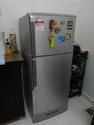 Although gyms in malaysia have reopened, between the traffic jams, crowd, and the risk of contracting covid 19, it is understandable for malaysians to prefer avoiding areas such as a public gym. Used Sharp Two Door Refrigerator Sj 171m Sl Kitchen Appliances On Carousell