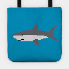 Pixel Art Shark