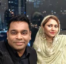 File:a r rahman,saira banu from the audio release of. Ar Rahman Wife Ar Rahman And His Wife Saira Banu At The Inaugural Rahman Too Shared A Picture Showing His Other Daughter Raheema And Wife Sairaa Without The Veil