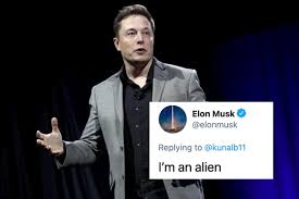 Musk owns a tesla roadster car 0001 (the first one off the production line) from tesla motors, a. I Am An Alien Elon Musk S Answer To Indian Bizman S Query On Success Is Viral On Earth