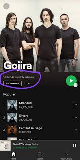 Gojira is a technical/progressive death metal band from ondres, france. Gojira Reached One Million Listeners On Spotify Gojira