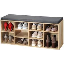Check out our oak shoe rack selection for the very best in unique or custom, handmade pieces from our shoe storage shops. Kesper Shoe Cabinet With Bench Shoe Rack Alzashop Com