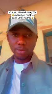 77k😳 Lexus car here I come😂😂#viraltiktok #trending #viralvideo #luxuscar  #fypp #nysc2024