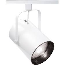 Satco Nuvo 150w Max Straight Cylinder Track Lighting White Finish Smart Led