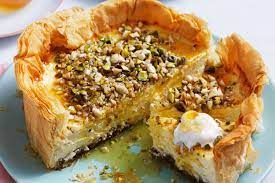 Baklava Cheesecake Baklava Cheesecake Filo Pastry Recipes Dinner Party Desserts