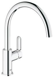 Grohe Edge Drezova Baterie Stojankova S Hladkym Telem A Zarivym Odolnym Povrchem Je Prakticka A Elegantni Drezova Baterie V In 2020 Sink Grohe Kitchen Mixer Taps