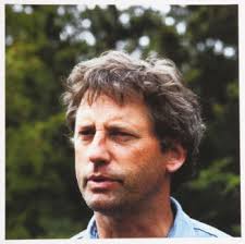 Robert Brawley (painting professor, University of Kansas), back deck, Kren  home, Tatarrax Drive, Manhattan, Kansas, October 27, 1987